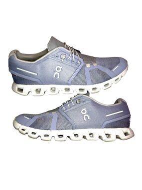 ON CLOUD 5 Nimbus Alloy Mesh Athletic Running Shoe Women’s Size 10 Gym Sneaker